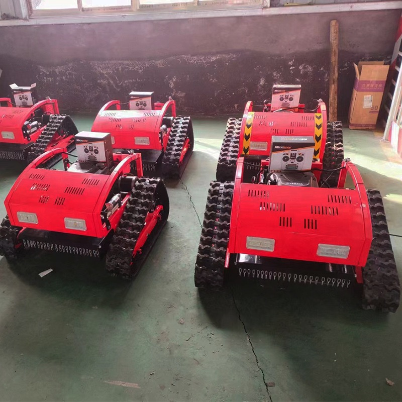 Lawn Mower CE Euro 5 Crawler Brush Cutter Agriculture Machinery Self Propelled Lawn Mower