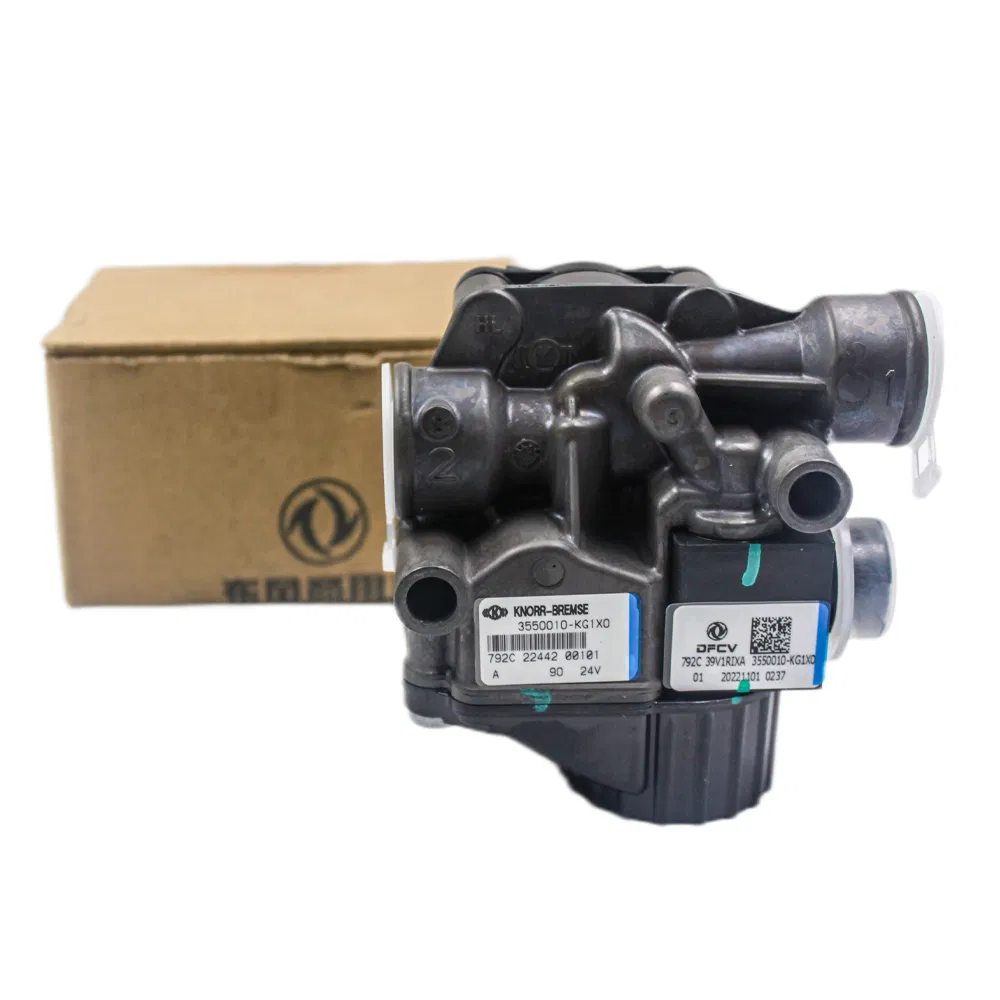 ABS Solenoid Valve Genuine Knorr-Bremse 3550010-KG1X0 for Dongfeng DFCV Trucks (KR, KL, KC, KX)