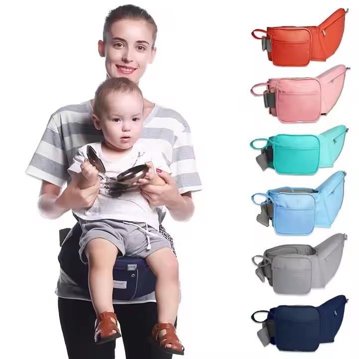 Baby Wrap Carriers Waist Stool Walker Hipseat with Lumbar Support