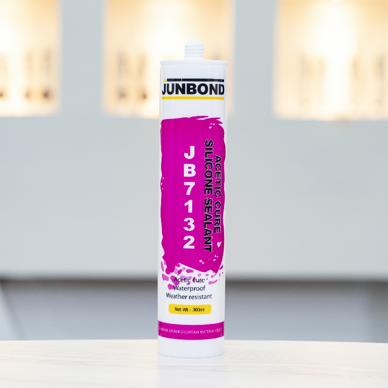 Junbond Brand Construction Adhesive Acetoxy Gp Glass Window Silicone Sealant 300ml in One Tube
