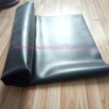 1.5mm Thickness Anti-Aging Waterproof Rubber Roofing Rolls Membrane
