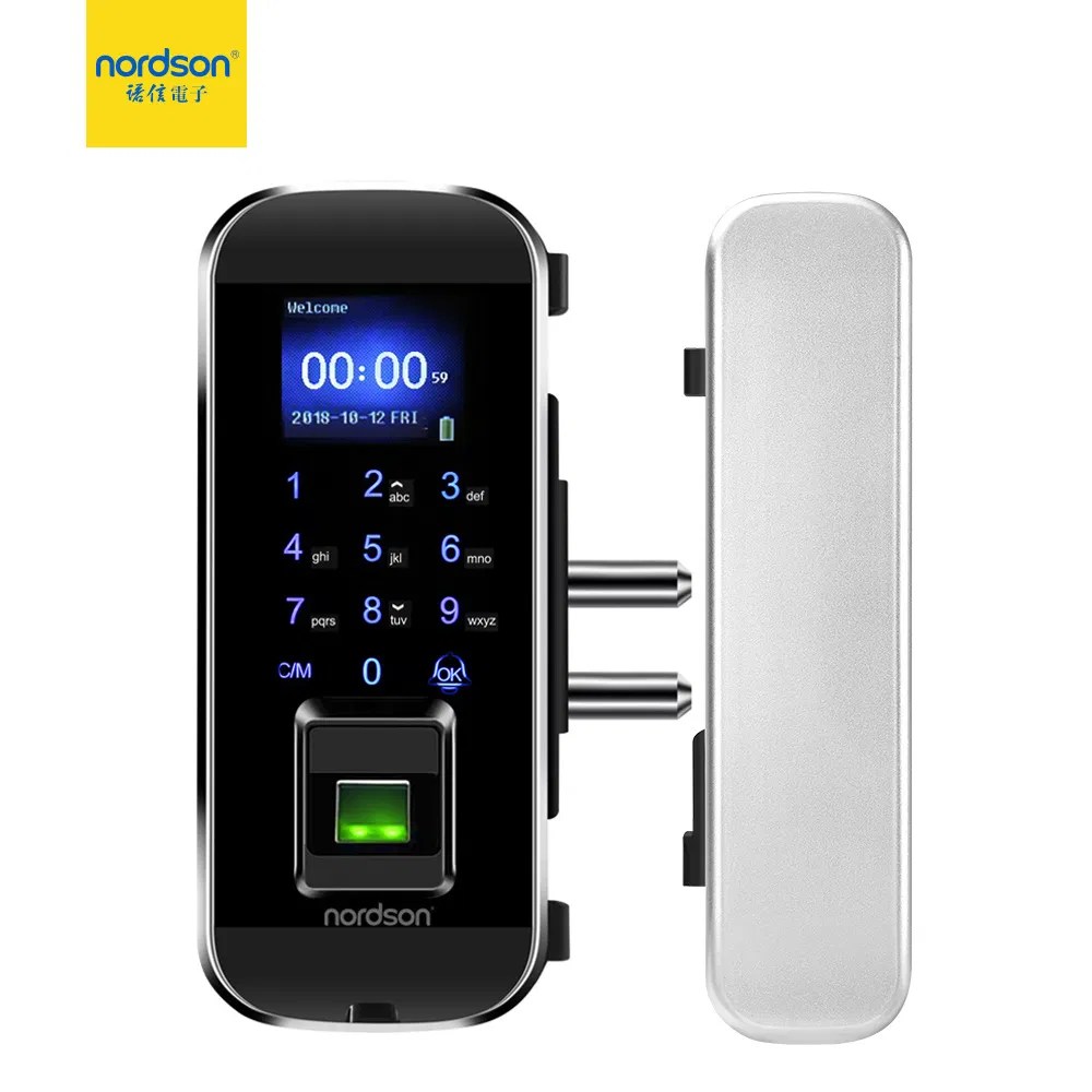 Simple to Operate Large Capacity Center Wireless Glass Biometric Fingerprint Safe Elevator Access Control Door Lock Handle System