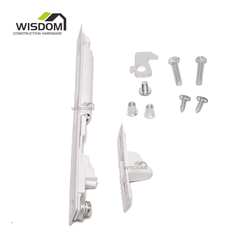 Factory Wholesale Crescent Lock Casement Door/Window Hardware Accessories Black Aluminum Alloy