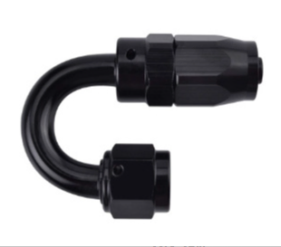 Поворотные фитинги AN6 AN8 AN10 0-180° для топлива и масла