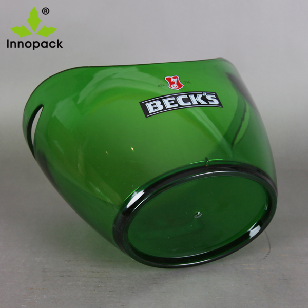 Eco-Friendly Plastic 3.5L 8L Ice Bucket Beer Wine Cooler