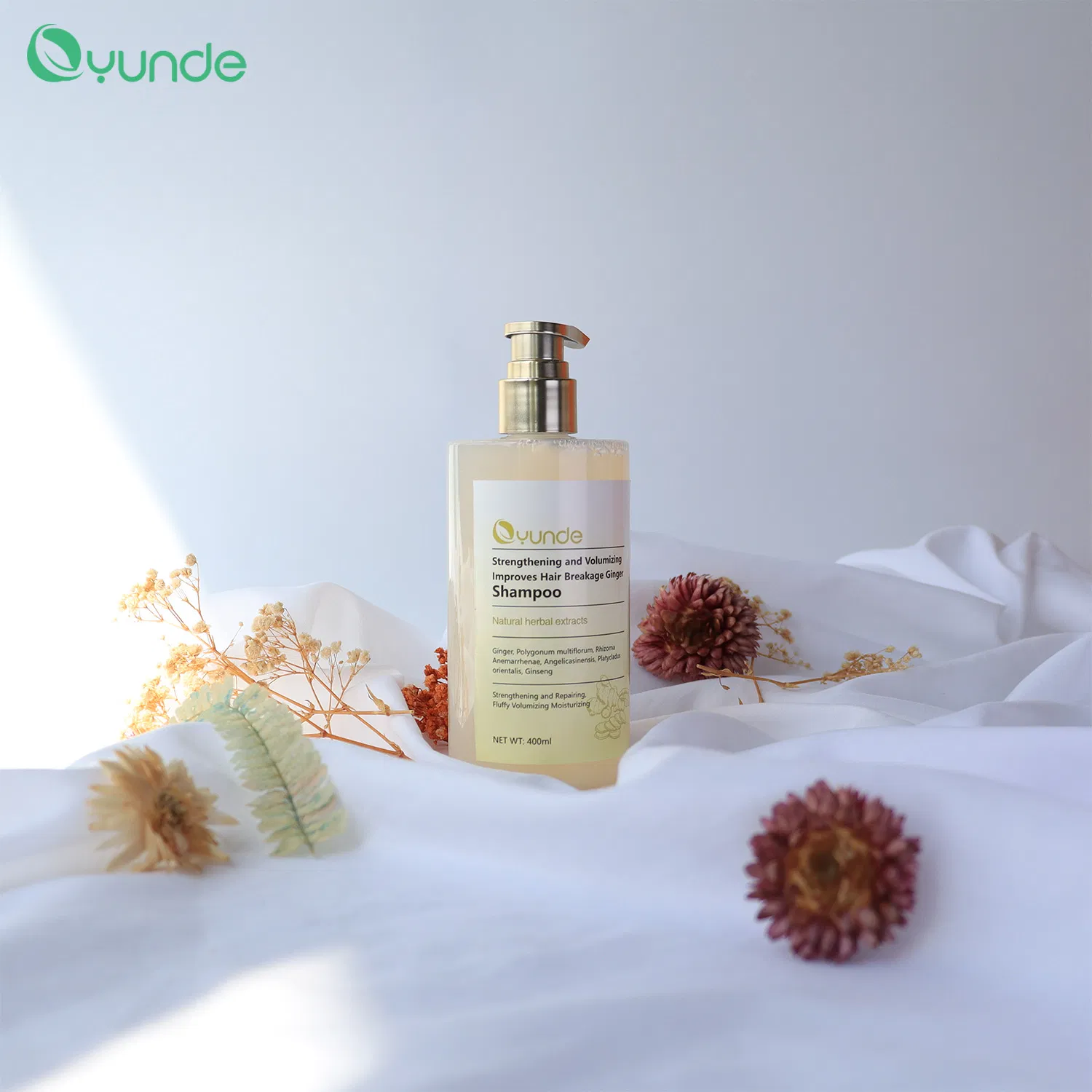 Promote Hair Growth, Natural Extract, Ginger Shampoo