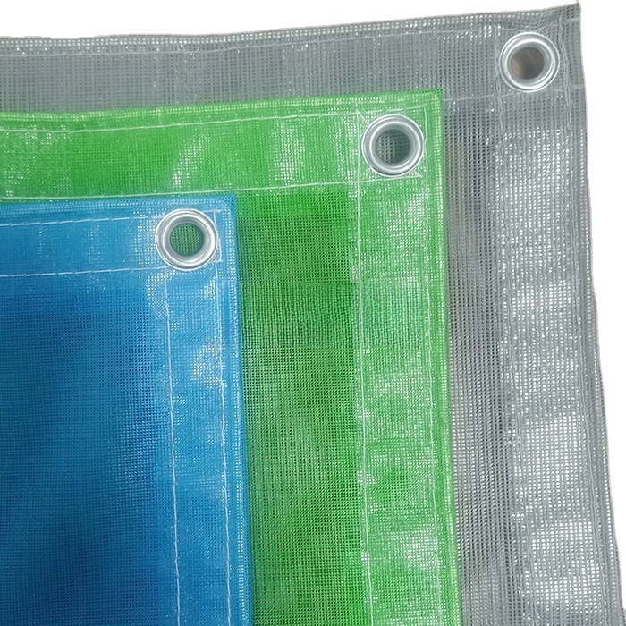 Japan Flame Retardant 1.8mx5.1m Building Safety Mesh PVC Coated Mesh Sheet