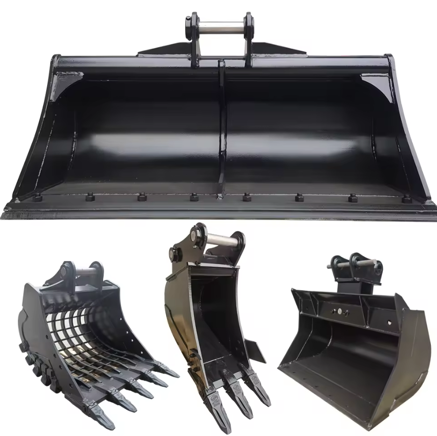 Customizable Excavator Bucket Construction Machinery Attachment Quality Spare Parts Bucket for Sale