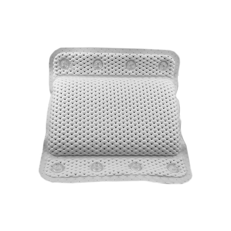 High-Quality Deluxe Soft Waterproof SPA Bathtub Cushion Anti-Slip Firm Sponge Bath Pillow