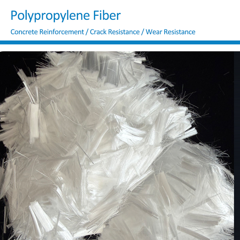 Polypropylene Fiber Anti-Shrinkage Anti-Crack for Construction Projects