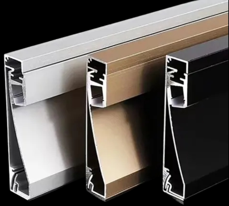 Hot Selling Cabinets Kitchens Metal Linear Aluminum Side Walls Embedded Skirting Boards LED Circuit Boards Line Lights