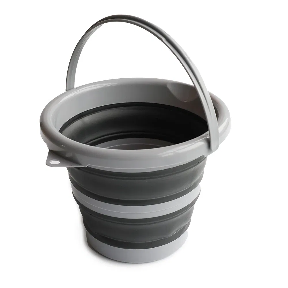 Foldable Plastic Portable Collapsible Bucket with Handle Gardening Bucket