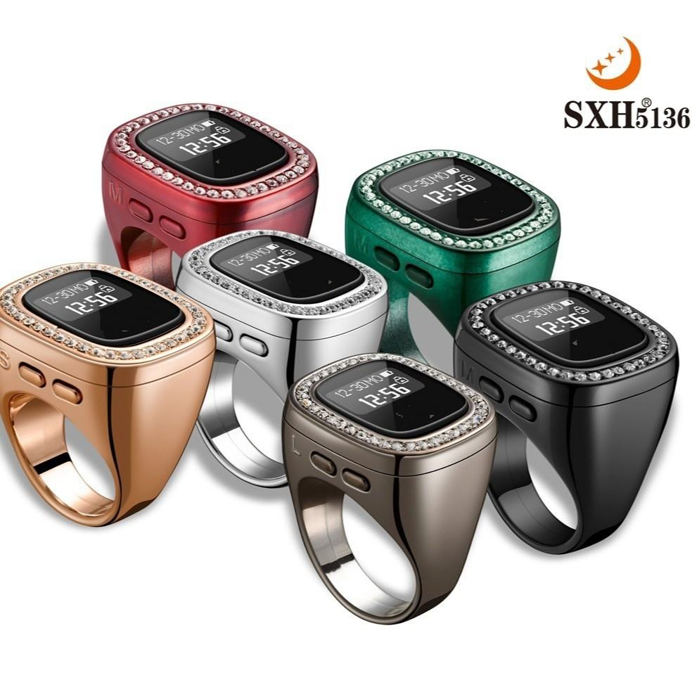 OLED Screen Multi-Channel Vibration Reminder Ring Counter Time Date Alarm Function