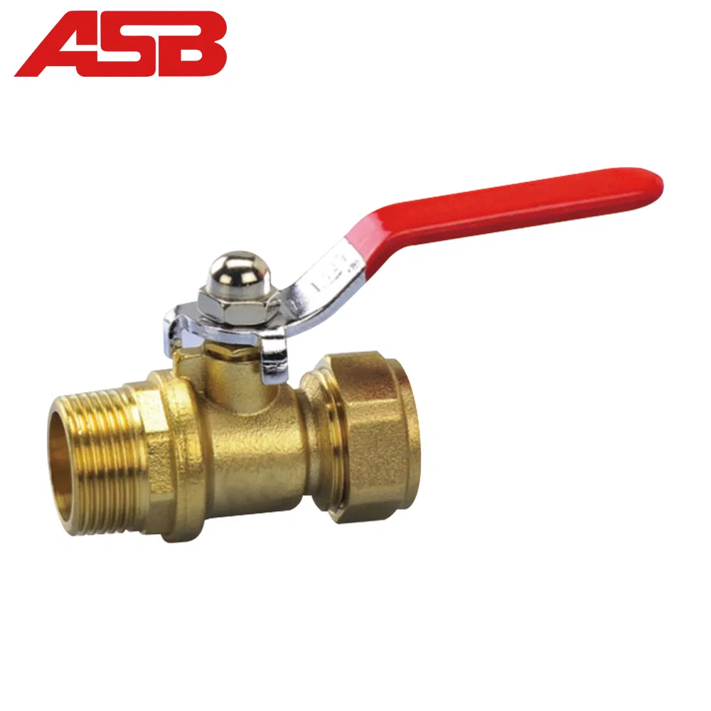 Plumbing Supplies Pex-Al-Pex Pipe Valve Water Valve Underfloor Heating Valve Brass Ball Valve