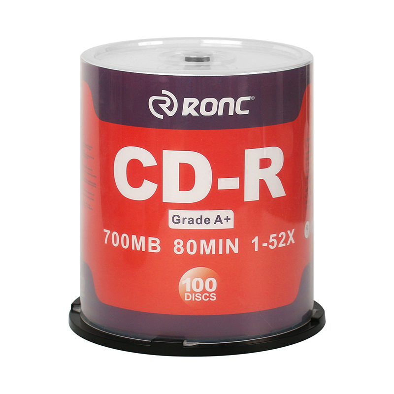 Чистые диски Ronc CD-R 700MB 80 мин 52X