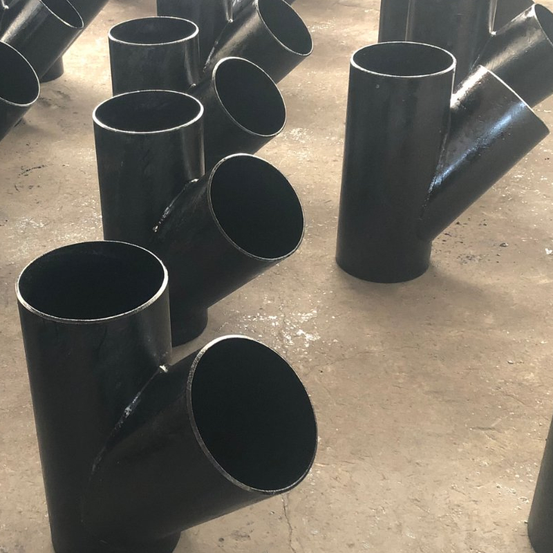 Carbon Steel Pipe Fitting ANSI B16.9 Sch40 Reducer Tee A234 Wpb 4" X 2"