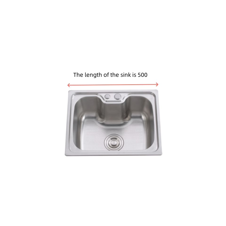 5040b-High-Grade Stainless Steel Sink for Kitchen and Bathroom