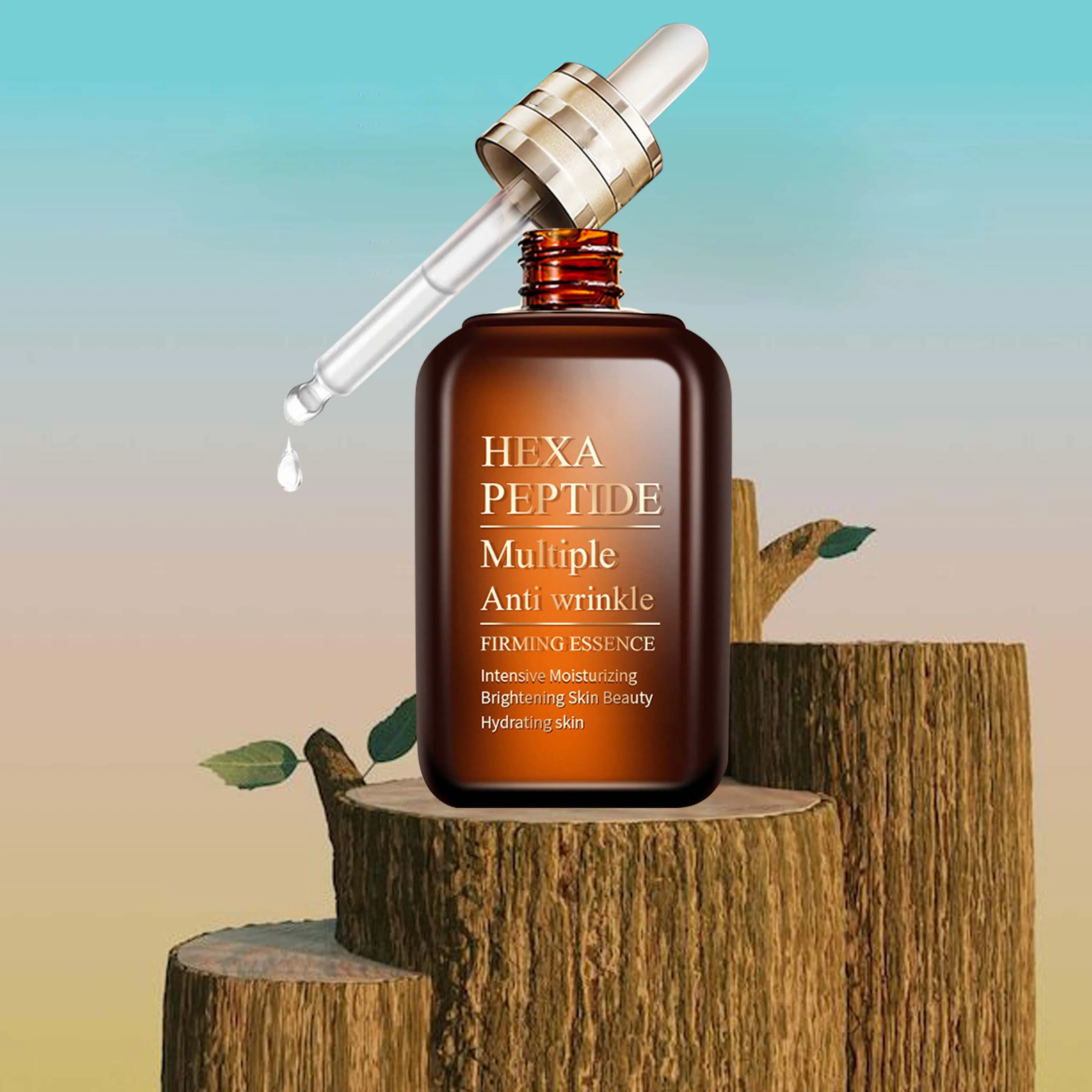 Skincare Firming Brightening Anti-Aging Essence Private Label Natural Anti Wrinkles Reduce Fine Lines Retinol Facial Serum for Face