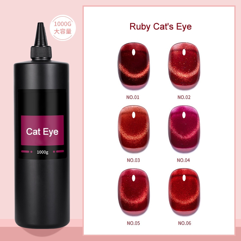 100 Colors Cat Eye UV Gel Non Toxic 15ml Magnetic Cat Eye Gel Set Private Label Custom Cat Eyes Nail Gel Art