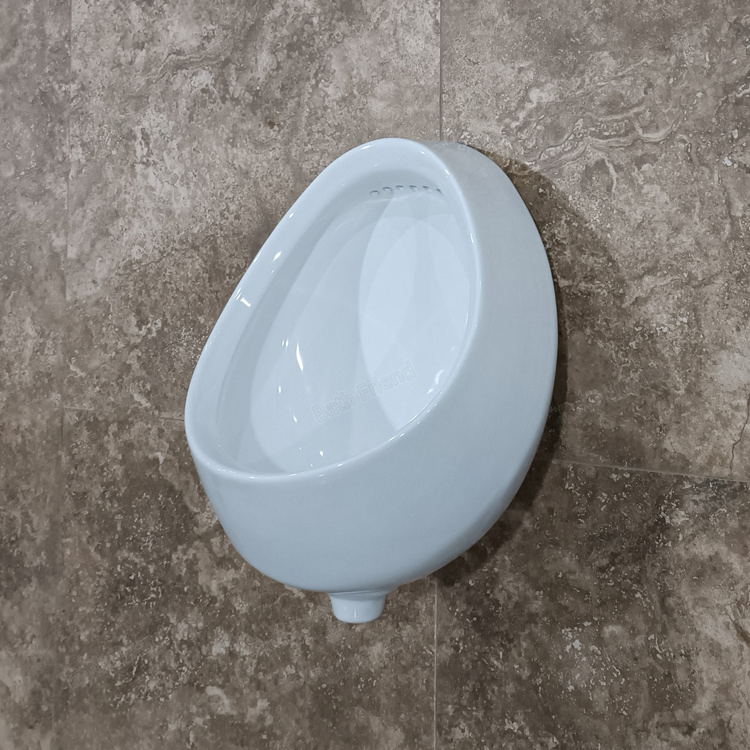 Project Used Top Spud Wall Mounted Ceramic Urinals Sanitary Ware Mens Urinal for Adult