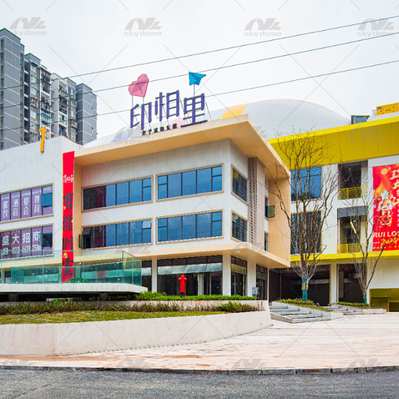 PVDF Air Membrane Sports Dome at Rooftop