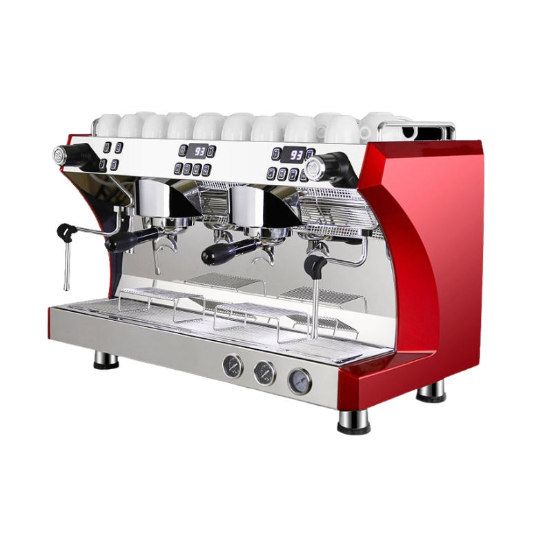 2 Group Automatic Cappuccino Coffee Maker for Sale