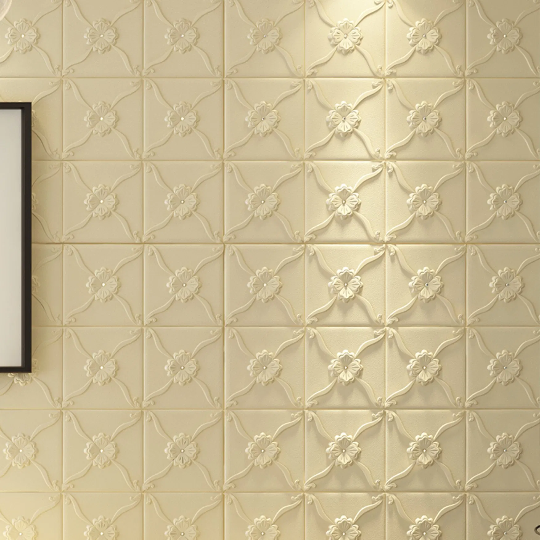 Self-Adhesive Venado Design PE Foam Wall Stickers for Living Room