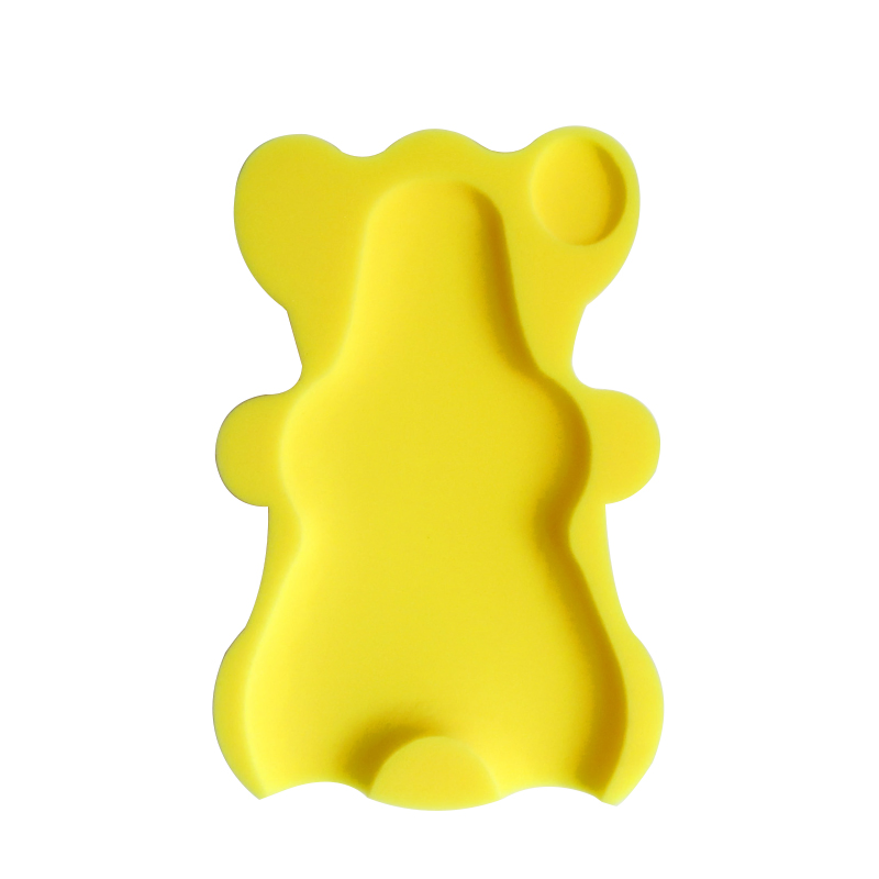 3 Colors Baby Bath Holder Non-Slip Bed Infant Shower Sponge