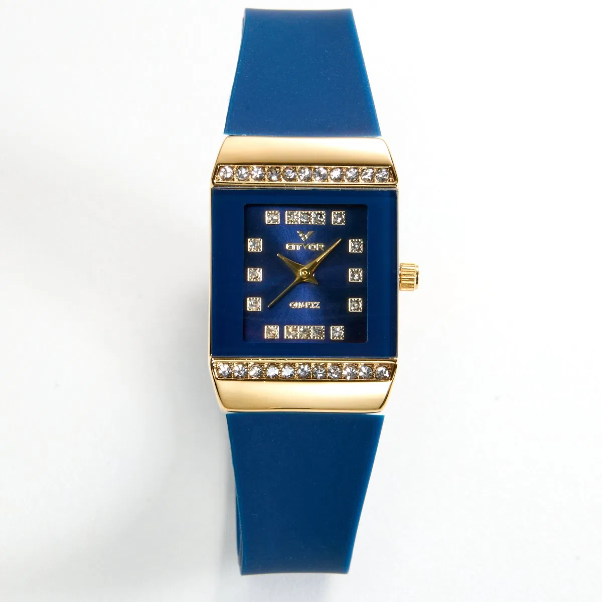 Factory Waterproof Silicone Strap Couple Watch Alloy Watch