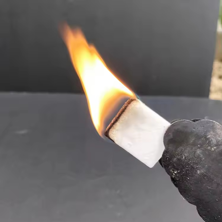 Eco-Friendly Solid Combustion Booster for Quick Fire Lighting