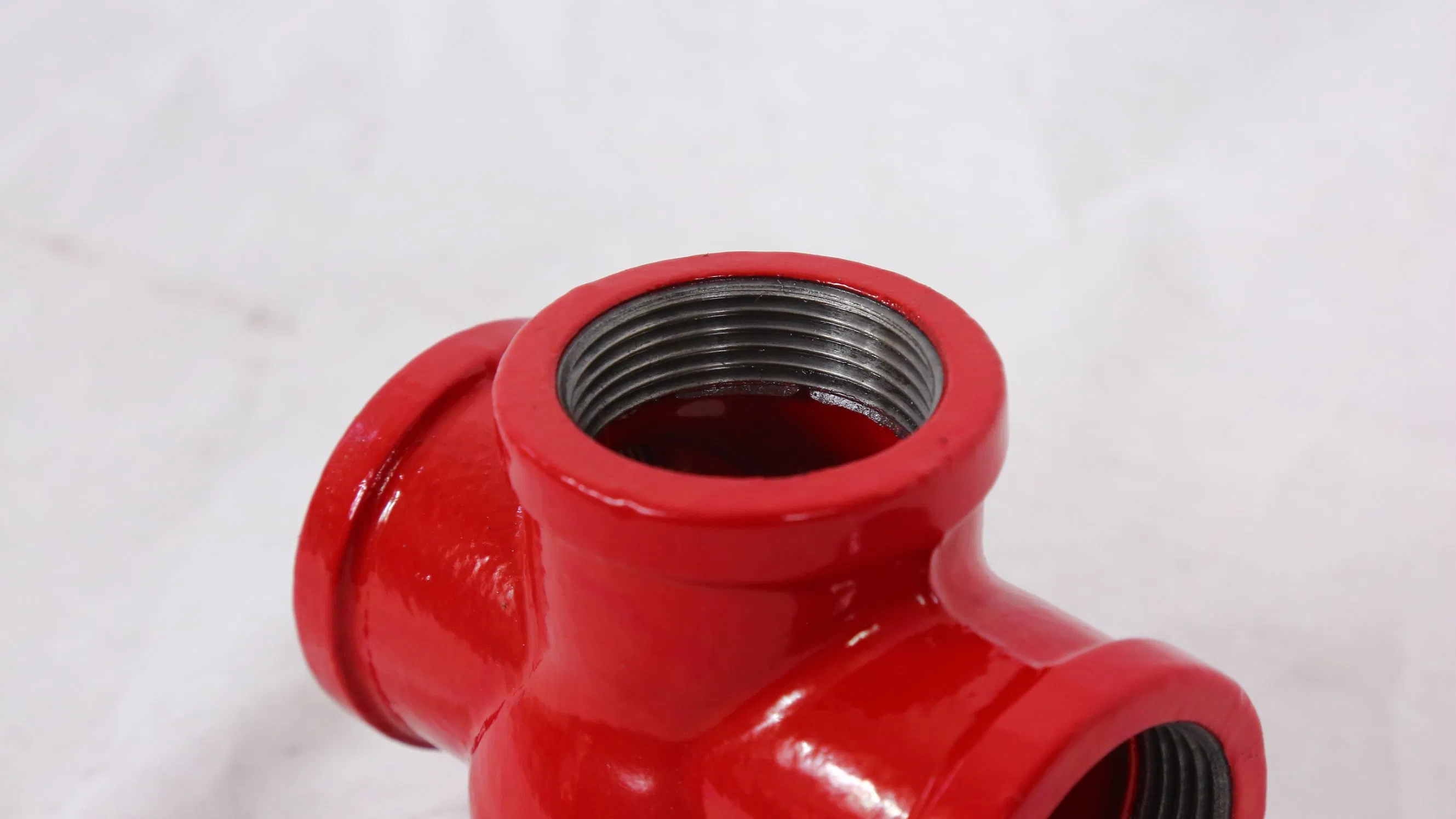 Kanaifu Customized Malleable Iron 4 Way Cross Equal Reducing Pipe Fitting Cross