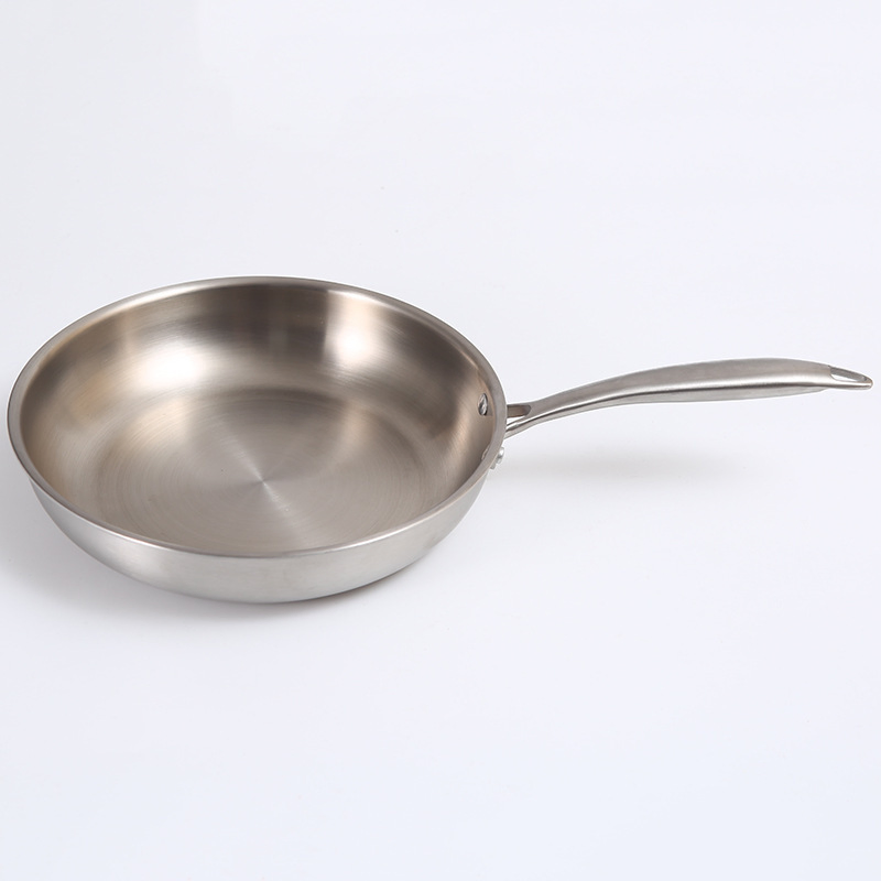 Сковорода антипригарная из нержавеющей стали