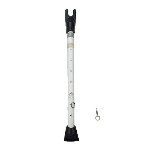 Door Security Bar & Sliding Patio Bar, Heavy Duty Stoppers, Door Knob, 2-in-1 Adjustable Jammer for Home, Apartment, Travel Door Portable Lock
