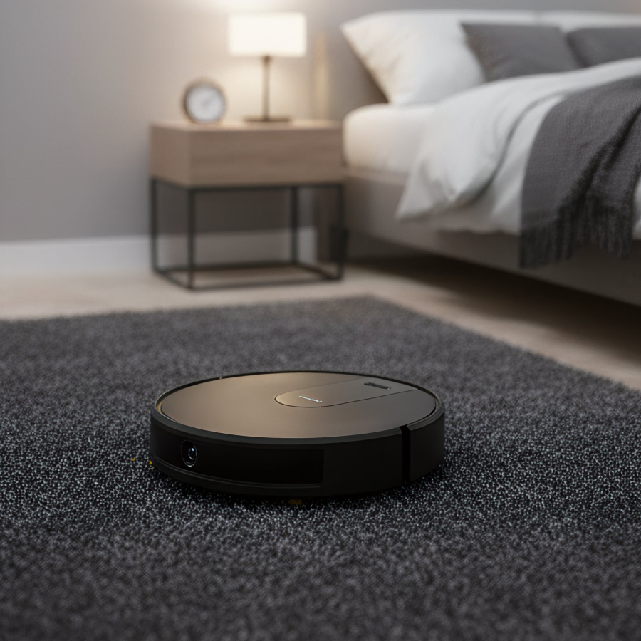 Factory Direct 600ml Dust Box Capacity Gyro Robot Vacuum Cleaner