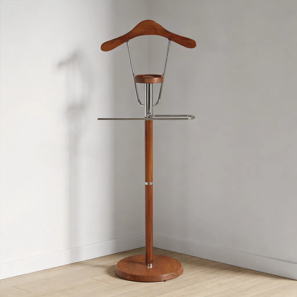 High Grade Stylish Look Clothing Storage Unit User Friendly Design Efficient Space Utilization Well Built Solid Structure Bedroom Furniture Valet Stand