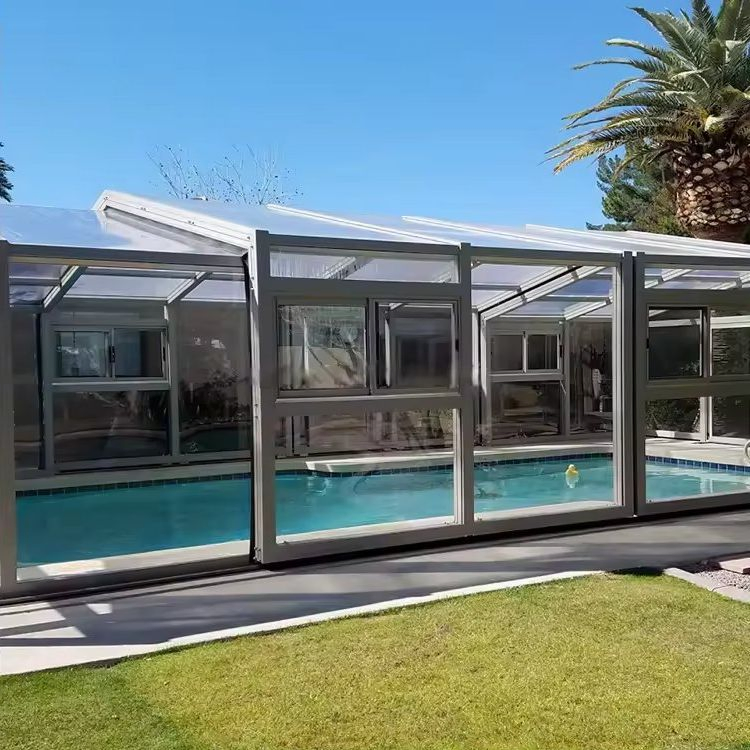All Weather Telescopic Sunroom with UV Protection and Thermal Break