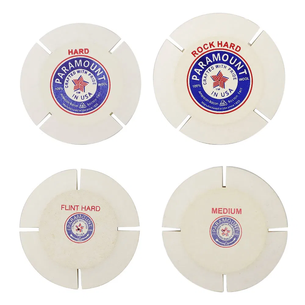 Industrial Polished Wool Felt Wheel Stainless Steel Marble Metal Glass Polished Felt Wheel