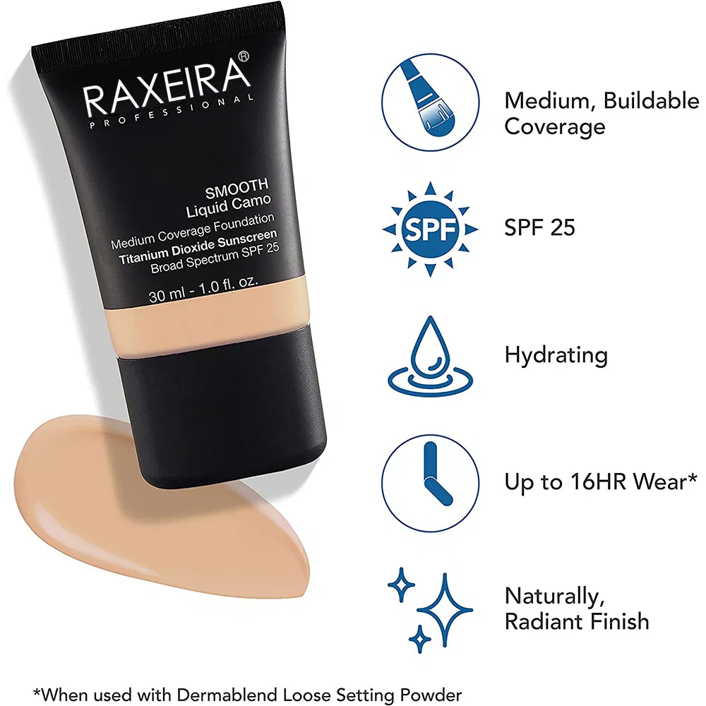 OEM Custom SPF 25 Smooth Foundation Is Suitable for Dry Skin