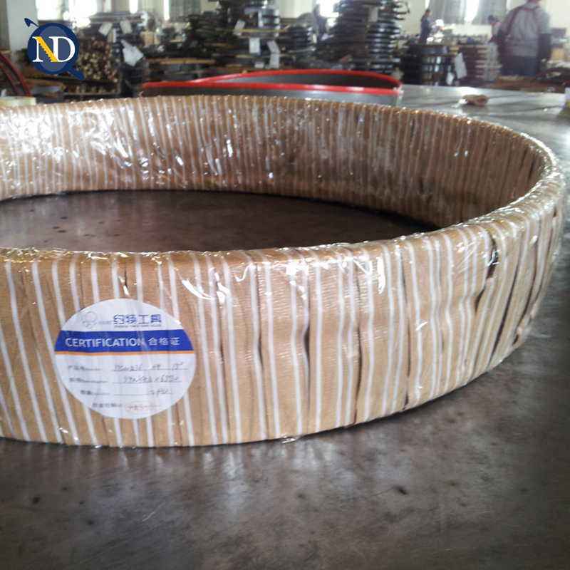 Биметаллическая ленточная пила для резки металла QND-116