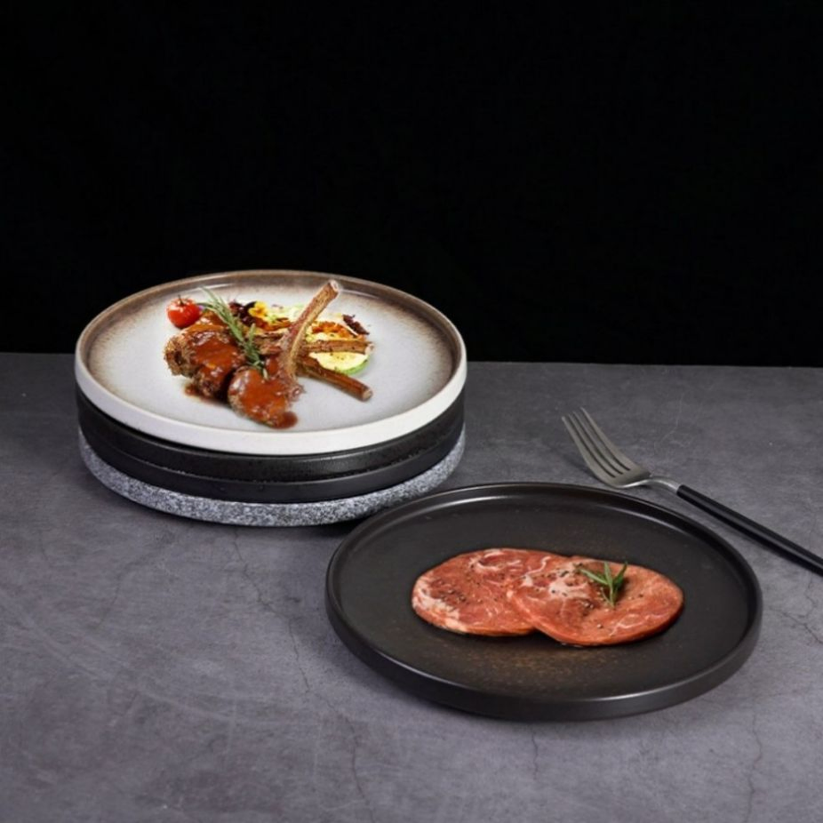 Porcelain Dishes Ceramic Dinner Plates for Restaurant