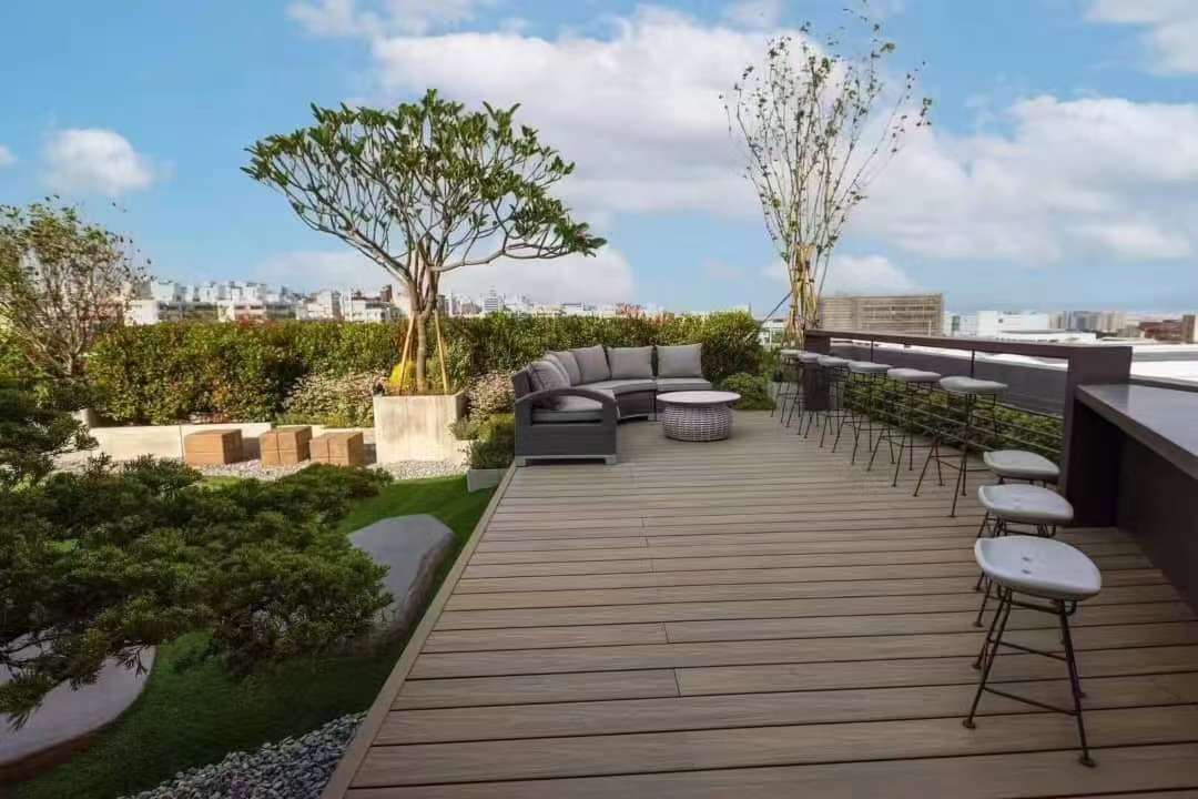 Ocox Composite Decking for Swimming Pool