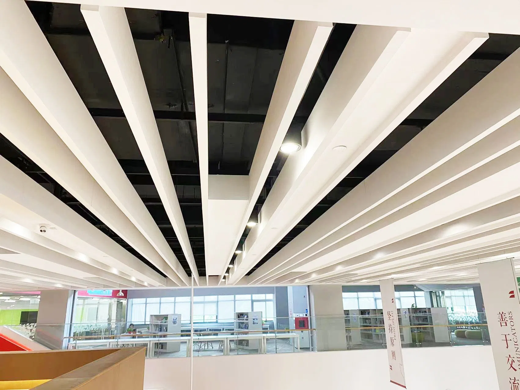 Baffle Ceiling Sound Proofing Fiberglass Acoustic Panels Decorative Ceiling Acoustic Panel for Public Building