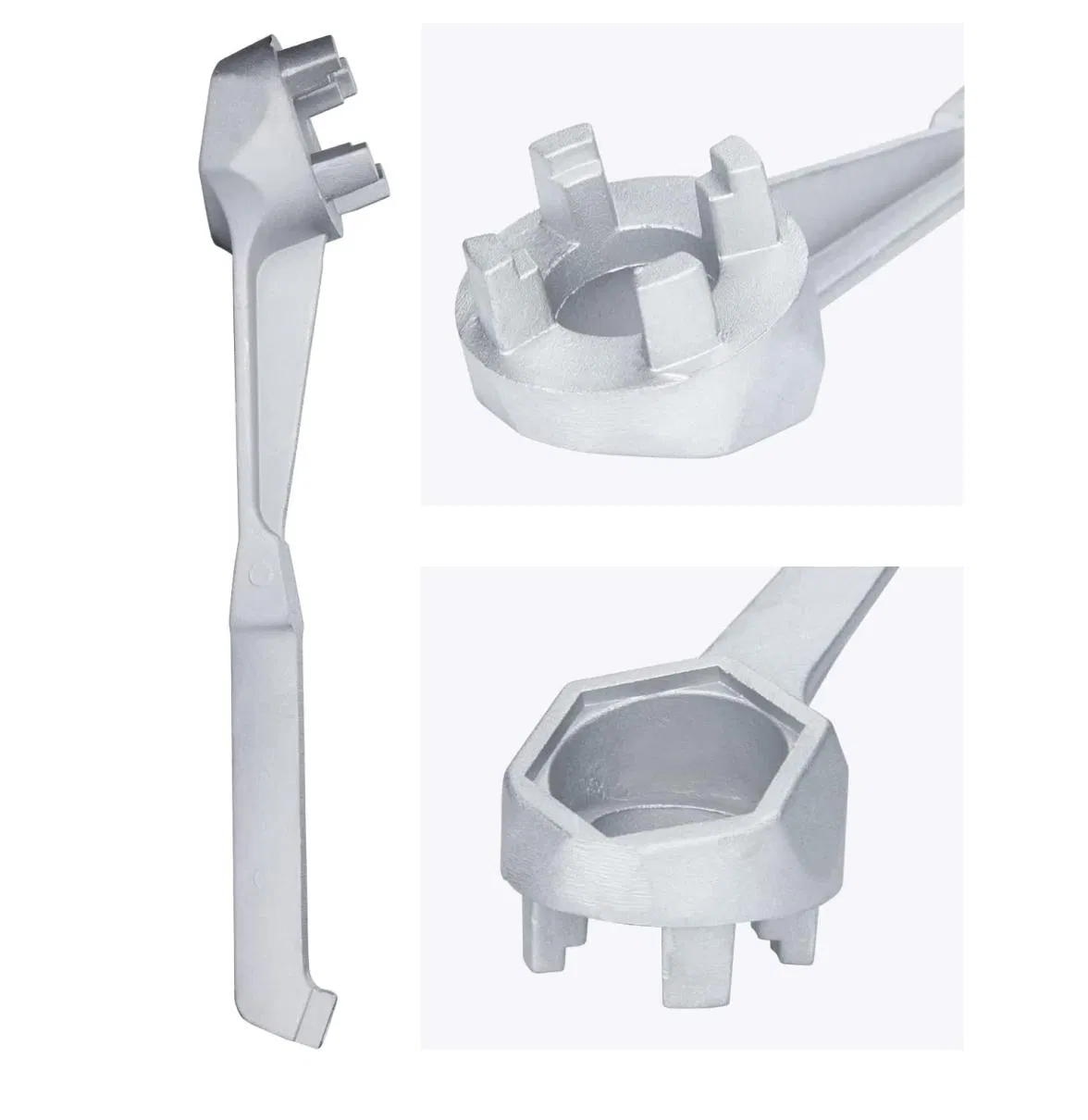 Barrel Opener Oil/Grease Drum Lid Wrench Drum Bung & Plug Wrench