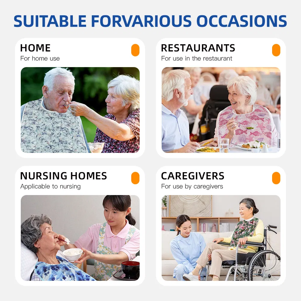 Custom Waterproof Clothing Product Adult Bibs