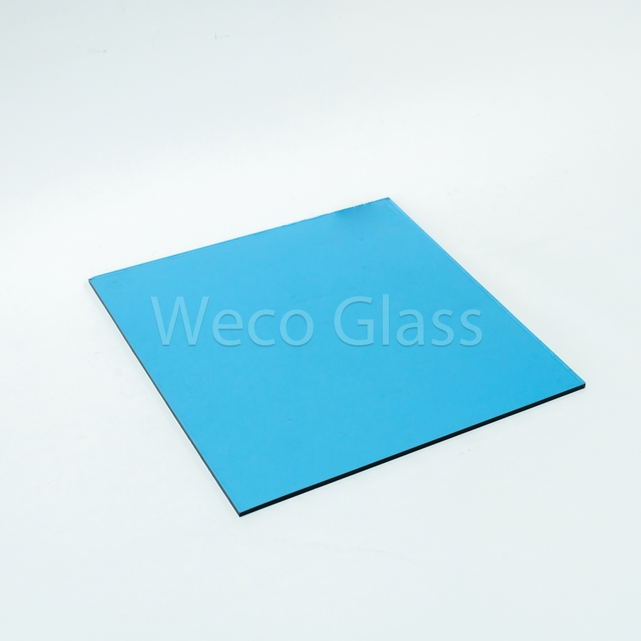 Low Maintenance Pink Silver Colored Float Tinted Glass for Glass Roofs