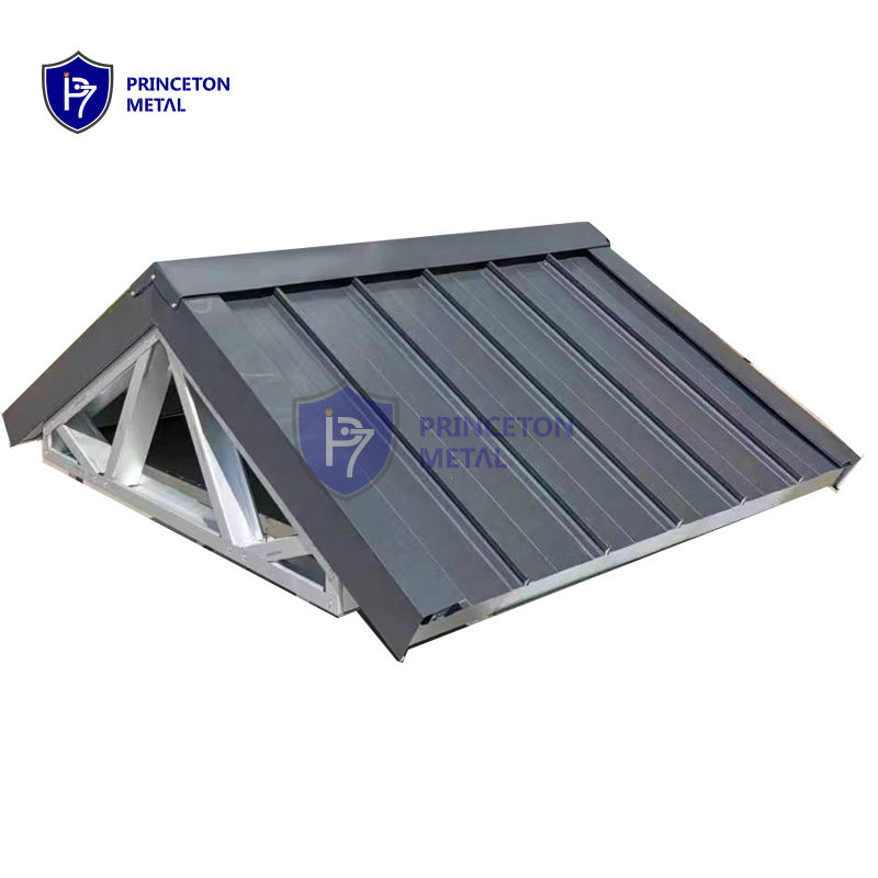 Aluminum Steel Standing Roof Seam Sheet Waterproof Easy Assemble Roof Soffit Panel