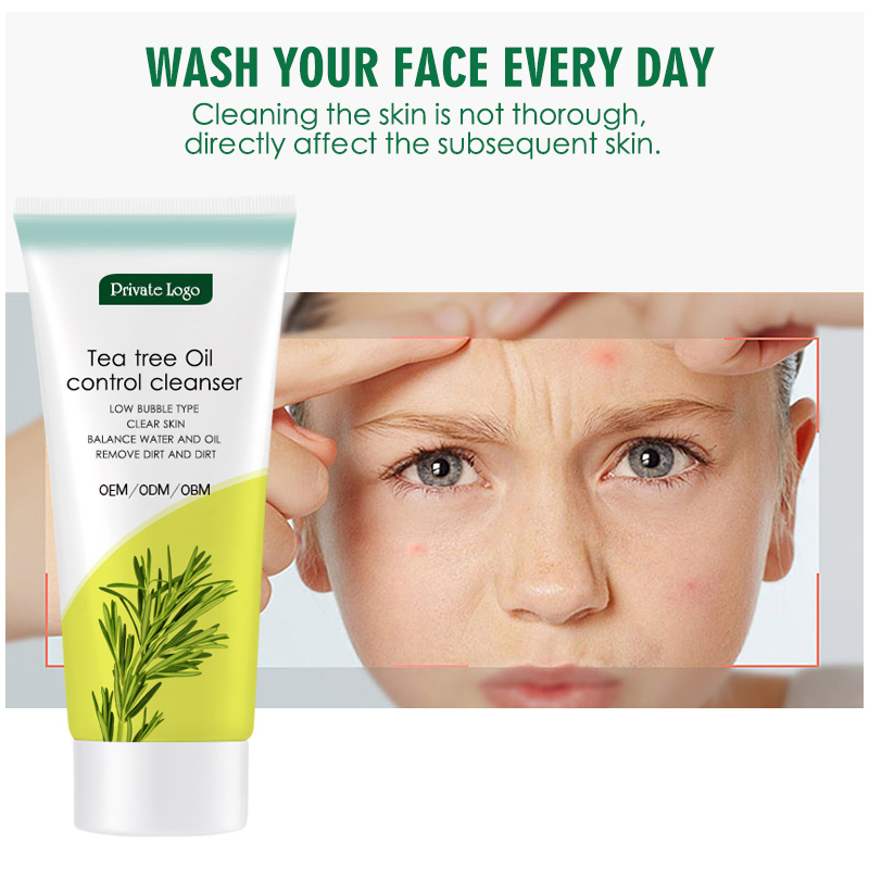Whitening Hydrating Brightening Smoothing Moisturizing Oil Control Facial Cleanser for Dry Skin
