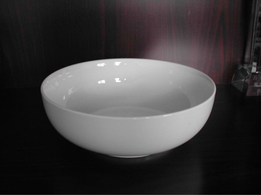 Ceramic Bowl with a Lid on