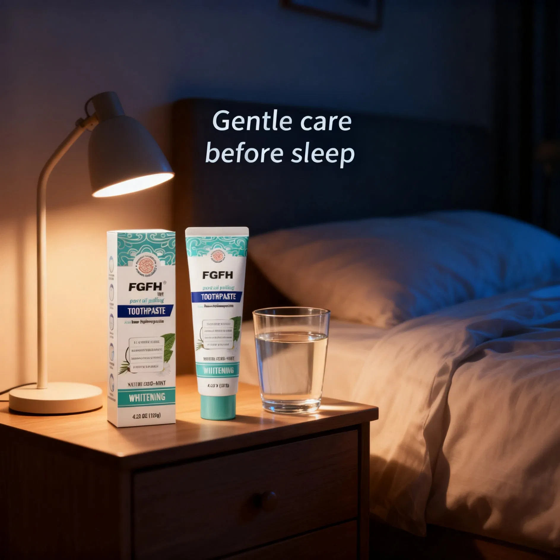 Зубная паста для чувствительных зубов с отбеливанием