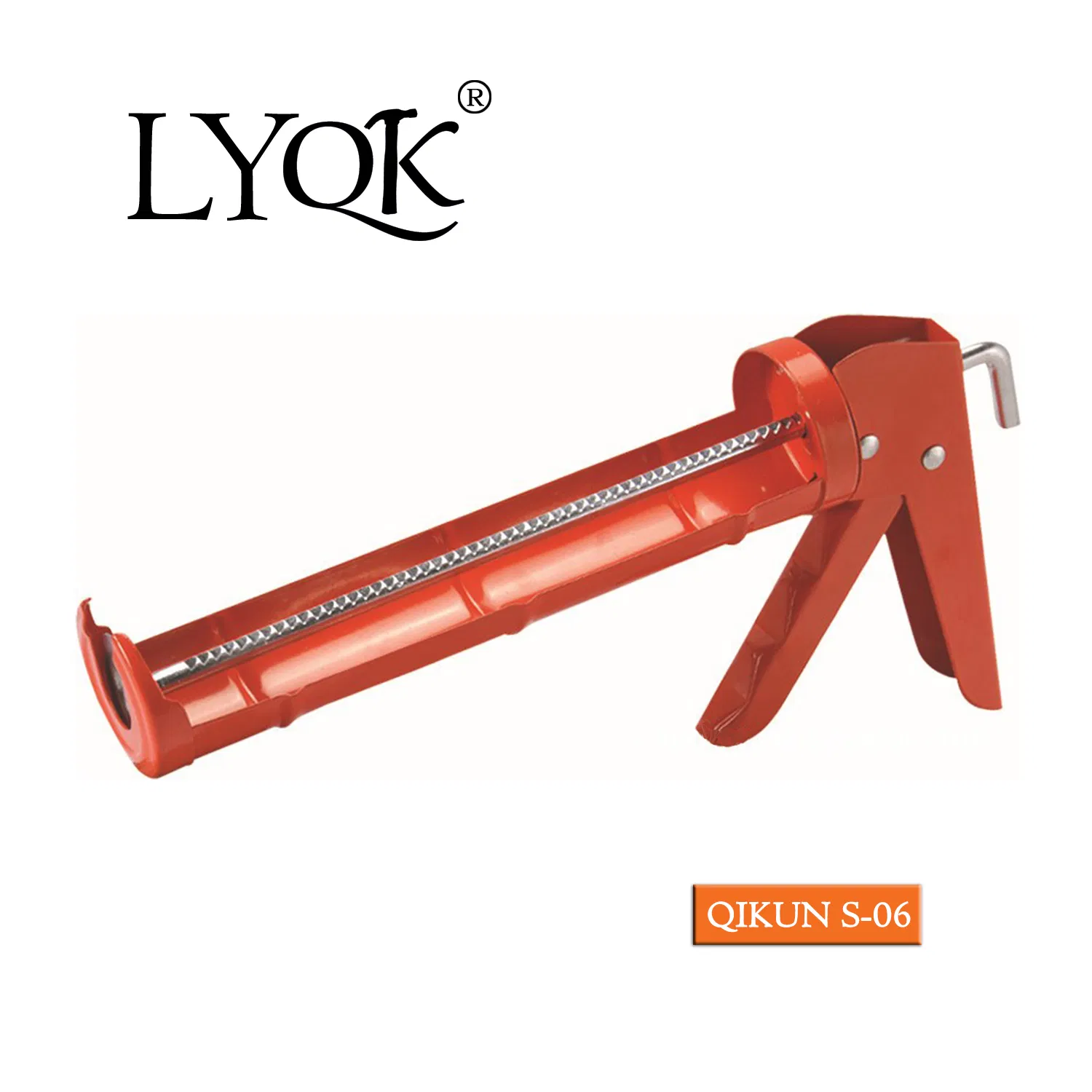 S-02 Double Cartridges Skeleton Caulking Gun